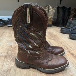 Shyanne American Flag Western Cowboy Boots Women’s 8M Zero Gravity